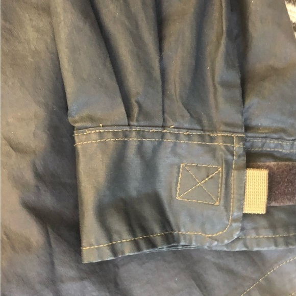 Abercrombie & Fitch Reliable Outdoor Coated Black Jacket Sz. XL  100% Cotton - Picture 3 of 7